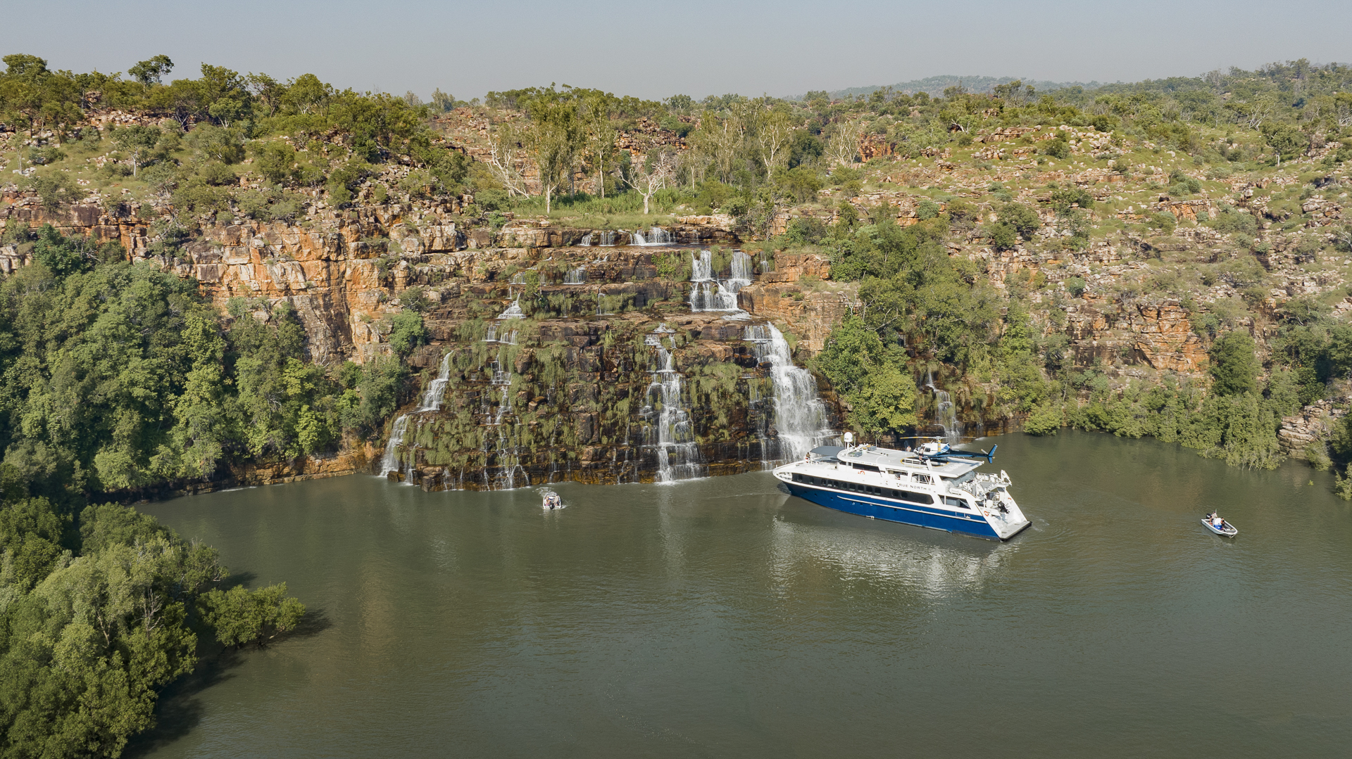 True North II Broome to Wyndham Cruise at King Cascade River