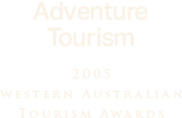 Adventure tourism WA 2005